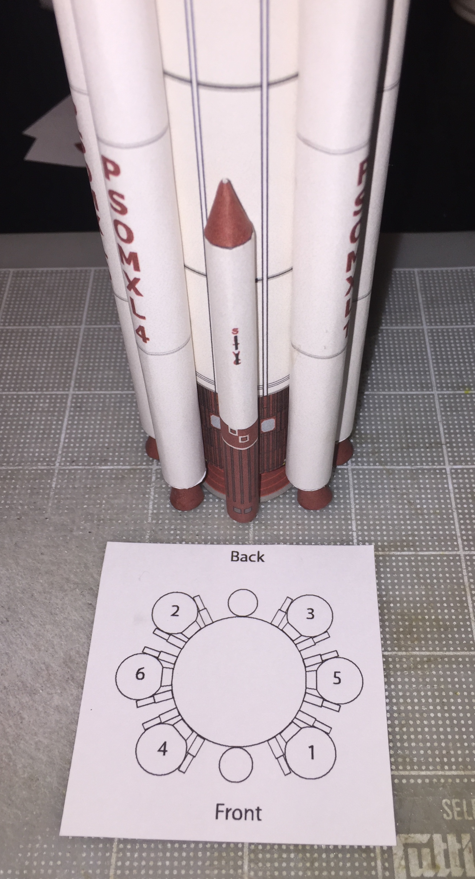 India’s PSLV rocket – AXM 1:96 version | AXM Paper Space Scale Models Blog